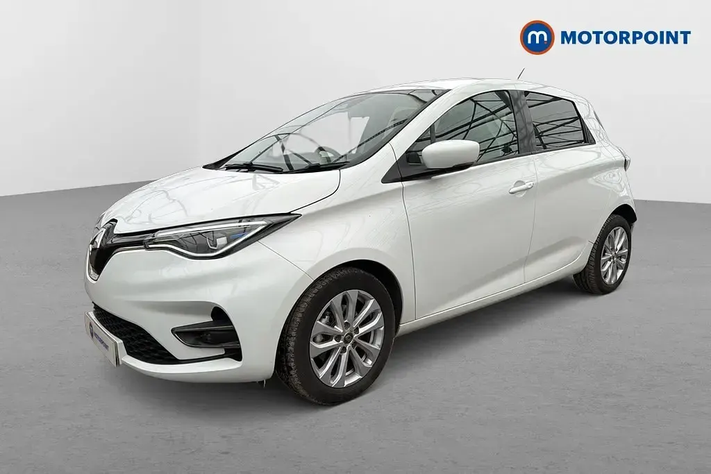 Used Renault Zoe Iconic 100 kW (136 HP) 2021 White Hatchback