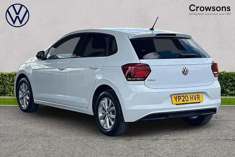 Used VW Polo Match 80 HP (58 kW) 2020 White Hatchback