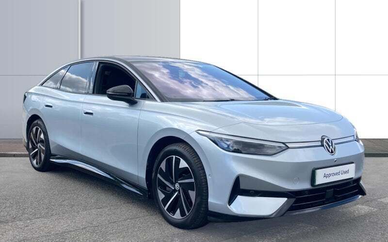 Silver Used 2023 VW ID.7 Pro Sedan | £31,795 (Fair price) - Image 1/4