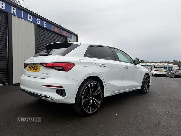 Used Audi A3 Sport 2021 White Hatchback