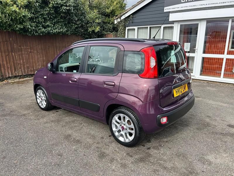 Usado Fiat Panda Lounge 2012 Roxo Citadino