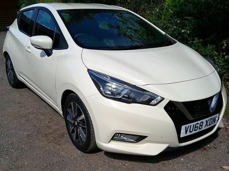 White Used 2018 Nissan Micra Acenta Limited Edition Hatchback | £6,995 (Fair price) - Image 1/4