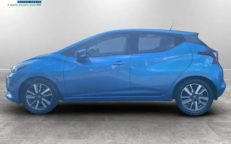 Used Nissan Micra Acenta Limited Edition 90 HP (66 kW) 2018 Blue Hatchback