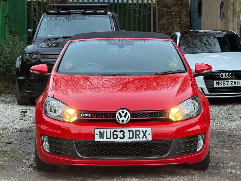 Used VW Golf Cabriolet GTI 2013 Red Cabriolet