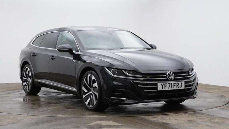 Black Used 2021 VW Arteon R-line Estate | £23,491 (Fair price) - Image 1/4