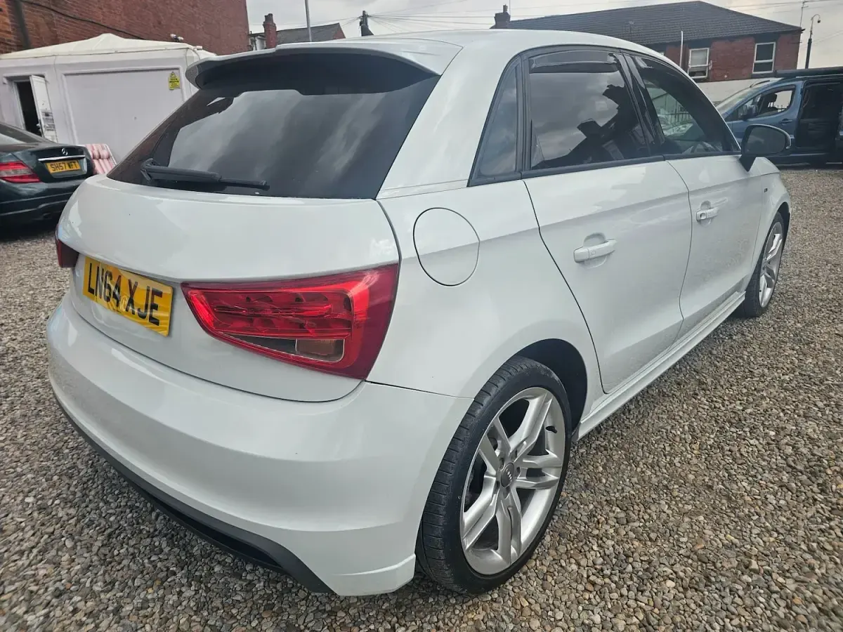 Used Audi A1 S-Line 2014 White Hatchback