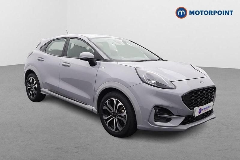 Grey Used 2022 Ford Puma Gen-E ST-Line SUV | £17,349 (Fair price) - Image 1/4