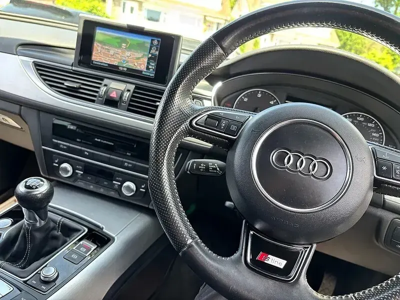 Used Audi A6 S-Line 190 HP (139 kW) 2015 Grey Estate