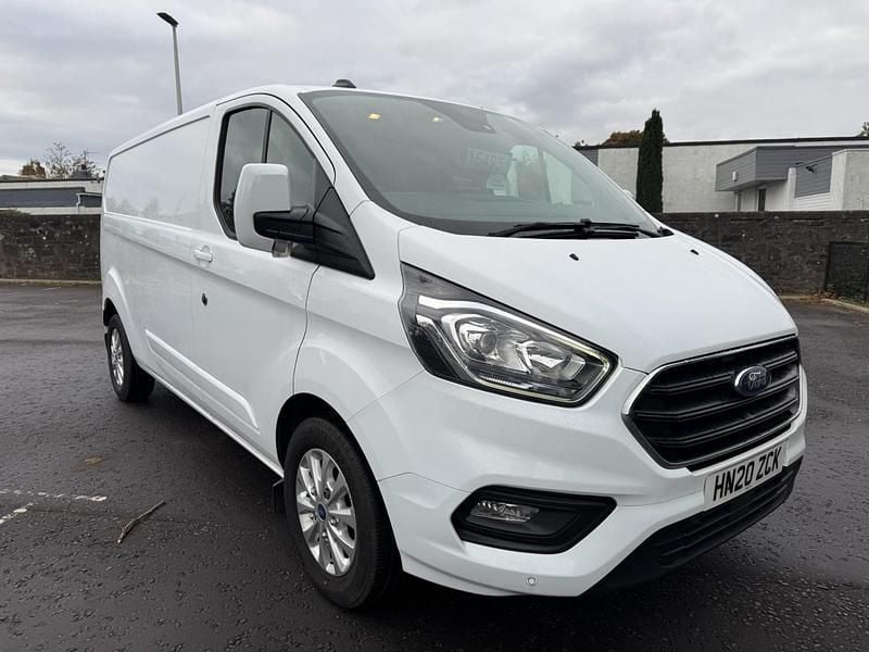 Used Ford Transit Custom Limited 130 HP (95 kW) 2020 White Van