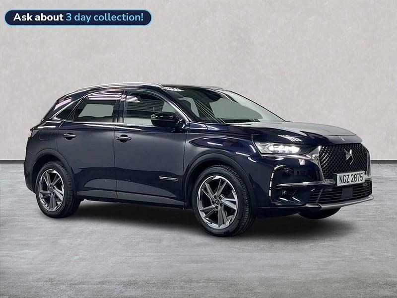 Used DS Automobiles DS7 Crossback Prestige 130 HP (95 kW) 2019 Blue SUV