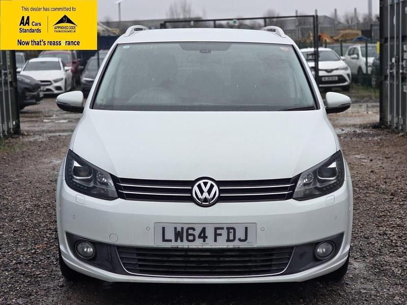 Used VW Touran SE 140 HP (102 kW) 2014 White MPV
