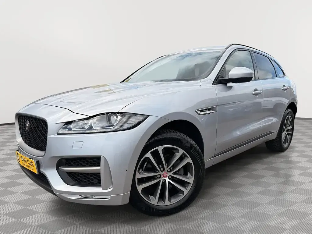 Used Jaguar F-Pace R-Sport 180 HP (132 kW) 2017 Silver SUV