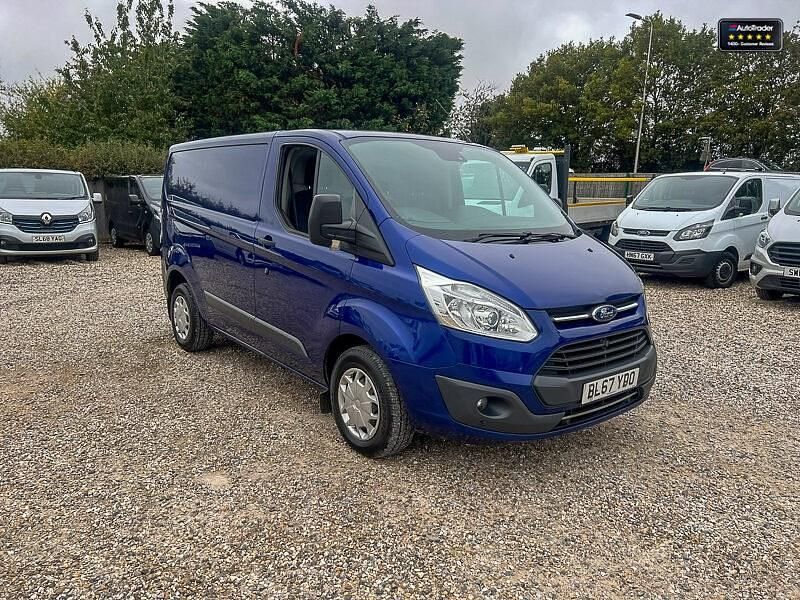 Used Ford Transit Custom Trend 130 HP (95 kW) 2017 Blue Van