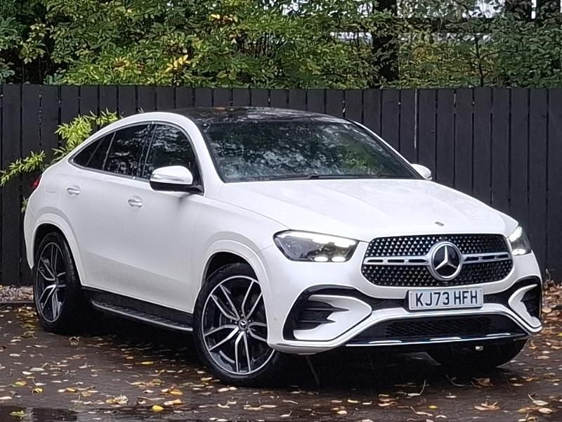 White Used 2024 Mercedes GLE450 AMG AMG Line Premium Plus Coupe | £67,698 (Fair price) - Image 1/4