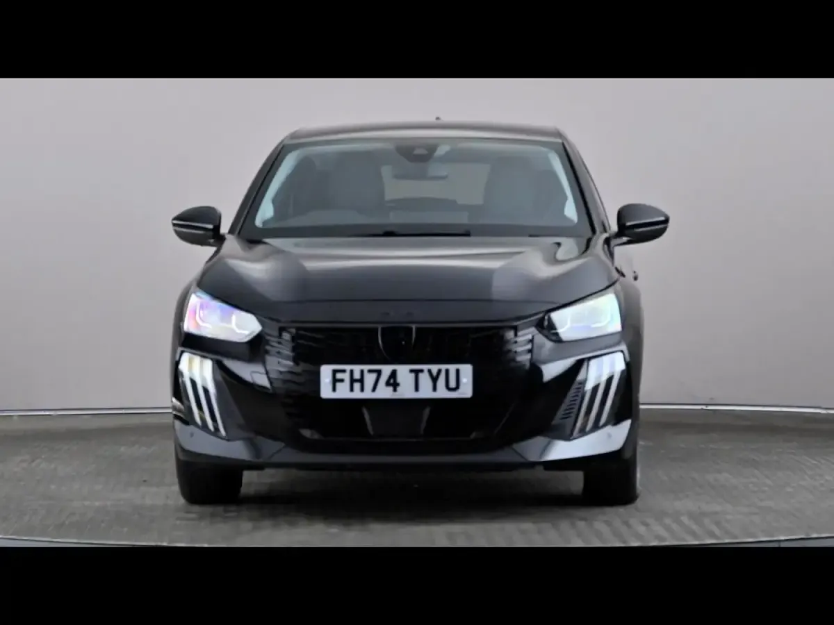 Used Peugeot 208 Allure 101 HP (74 kW) 2025 Black Hatchback