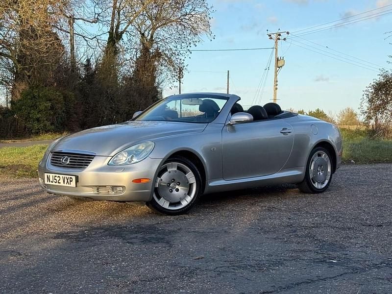Silver Used 2002 Lexus SC430 Cabriolet | £9,948 - Image 1/4