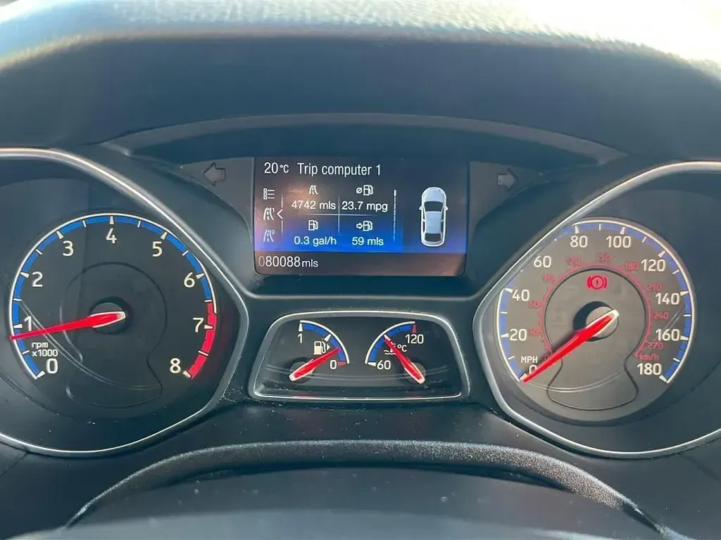 Begagnad Ford Focus RS 350 HK (257 kW) 2017 Blå Halvkombi