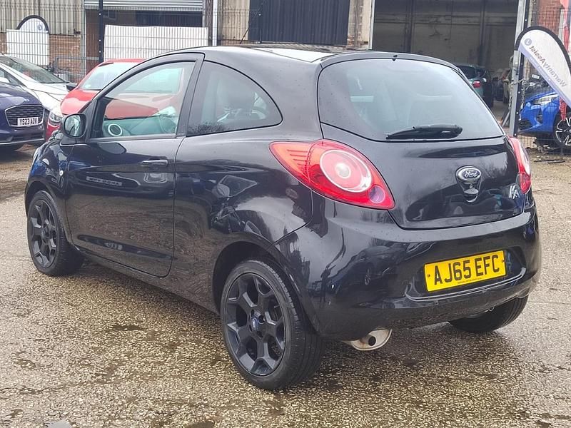 Used Ford Ka Zetec 68 HP (50 kW) 2016 Black Hatchback