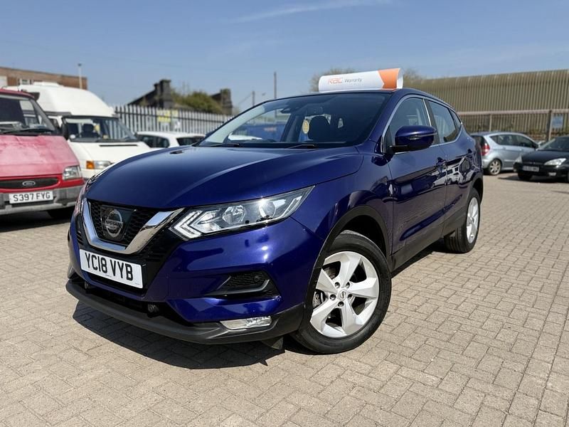 Used Nissan Qashqai Acenta 2018 Blue SUV