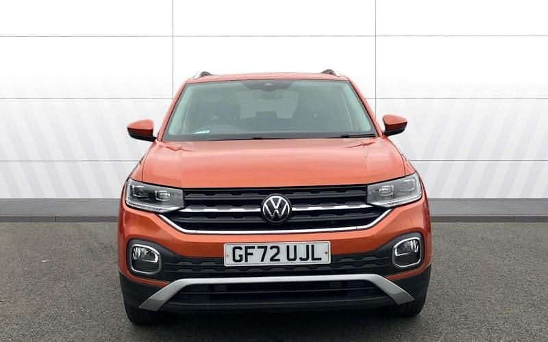 Used VW T-Cross SEL 110 HP (80 kW) 2022 Orange SUV