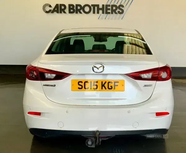 Used Mazda 3 Inclusive 2015 White Sedan