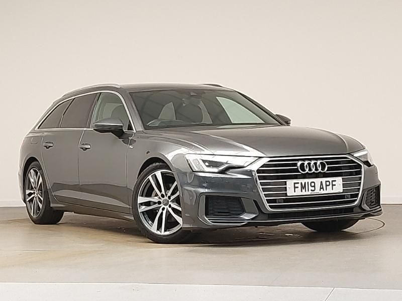 Begagnad Audi A6 S-Line 204 HK (150 kW) 2019 Grå Kombi