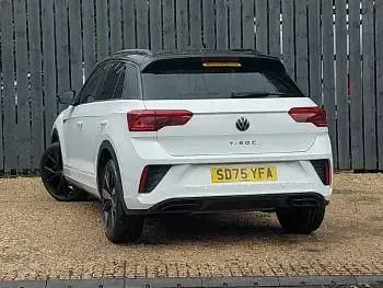 Used VW T-Roc Black Edition 150 HP (110 kW) 2025 White SUV
