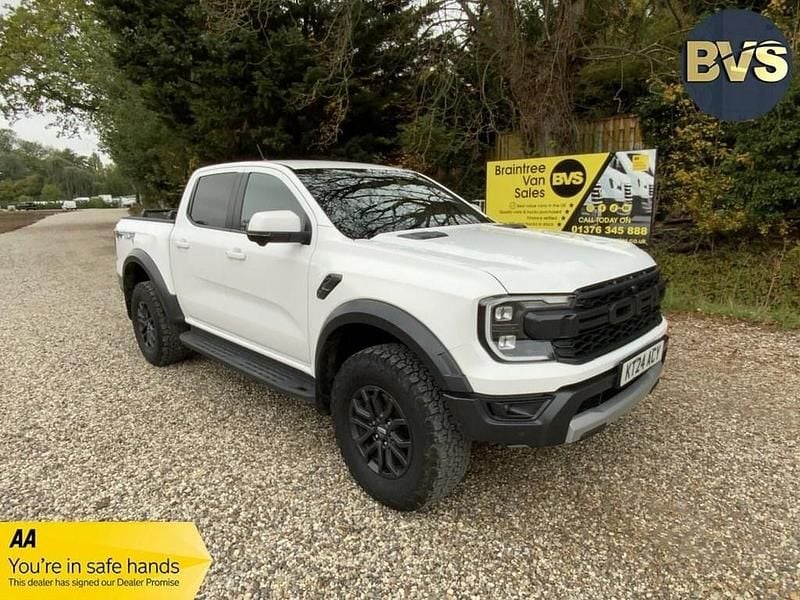 White Used 2024 Ford Ranger Raptor Pickup | £34,500 - Image 1/4