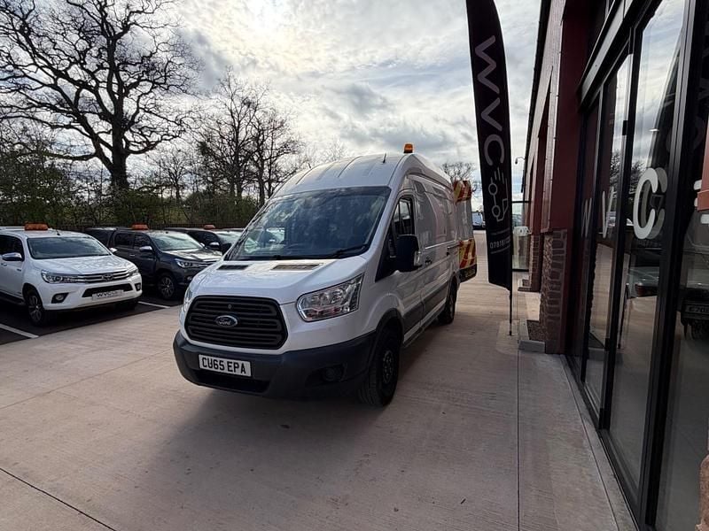 Used Ford Transit 155 HP (114 kW) 2016 White Van