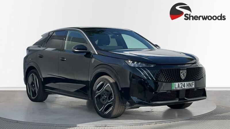 Black Used 2024 Peugeot e-3008 GTi SUV | £28,995 (Super price) - Image 1/4