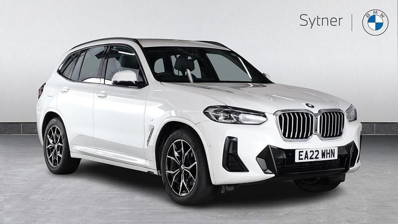 White Used 2022 BMW X3 M Sport SUV | £36,500 (Fair price) - Image 1/4