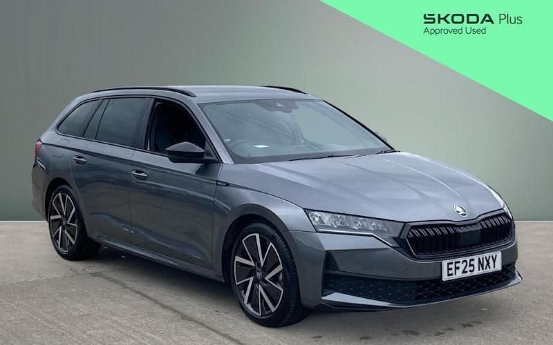 Used Skoda Octavia SportLine 150 HP (110 kW) 2025 Grey Estate