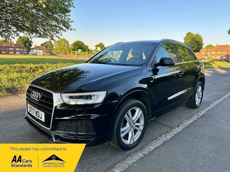 Black Used 2017 Audi Q3 S-Line SUV | £8,145 (Good price) - Image 1/3