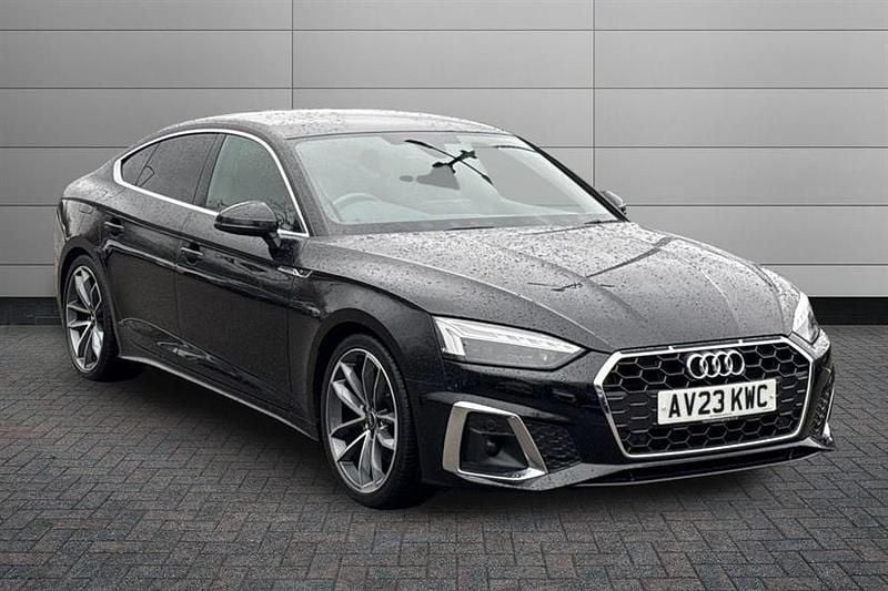 Used Audi A5 S-Line 163 HP (119 kW) 2023 Mythos black Coupe