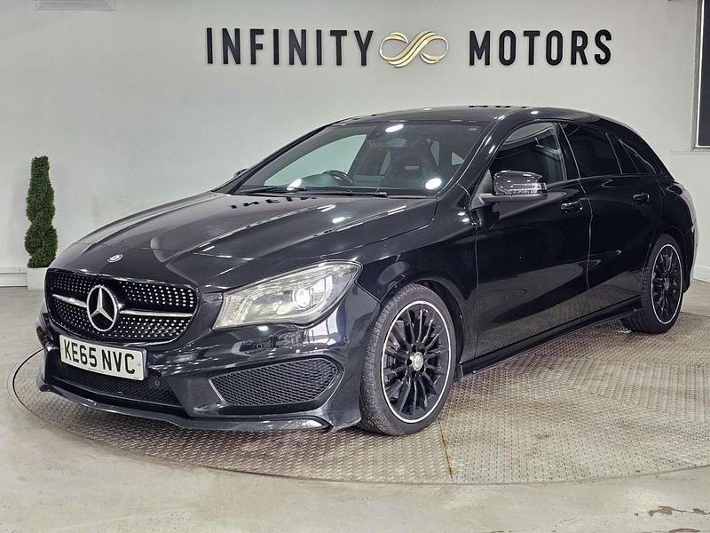 Used Mercedes CLA220 AMG 177 HP (130 kW) 2016 Black Sedan
