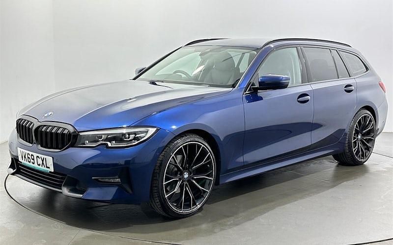 Used BMW 320 Sport Line 190 HP (139 kW) 2019 Blue Estate