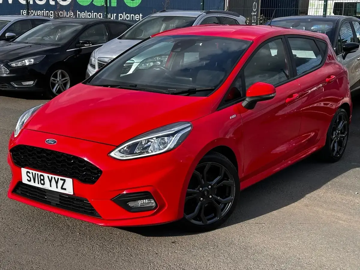 Used Ford Fiesta ST-Line 2018 Red Hatchback