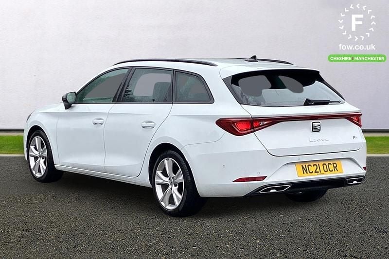 Used Seat Leon FR 2021 White Estate