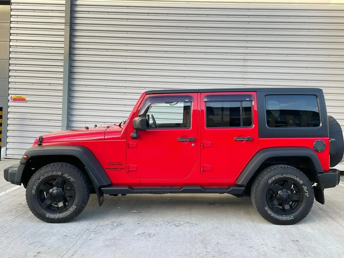 Used Jeep Wrangler Sport 285 HP (209 kW) 2015 Red SUV
