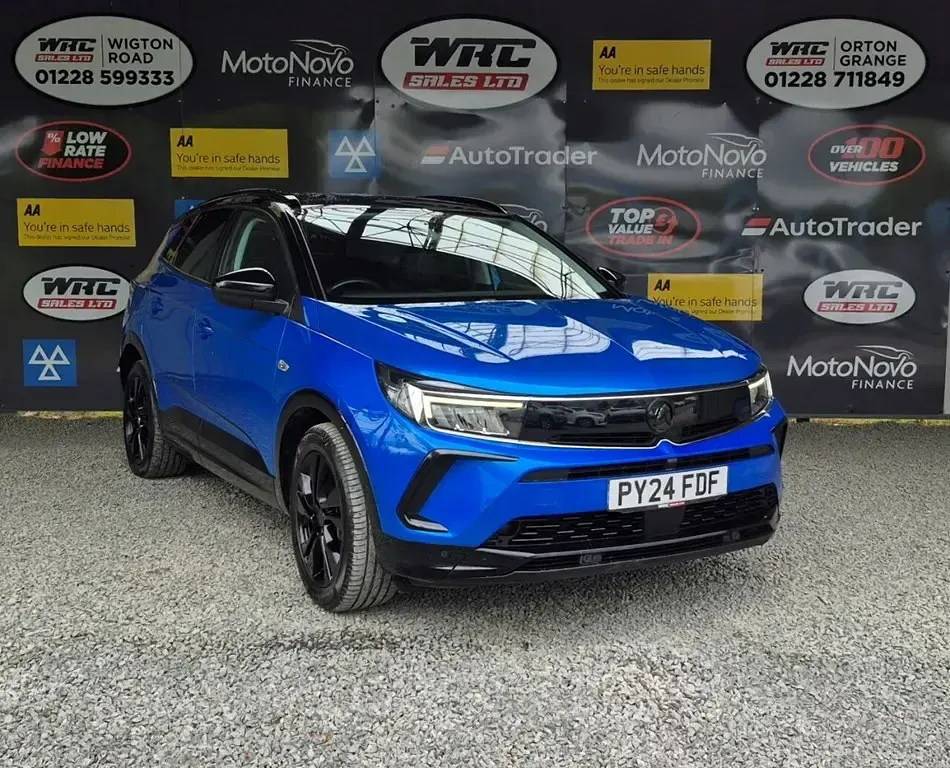 Used Vauxhall Grandland X S 225 HP (165 kW) 2024 Blue SUV