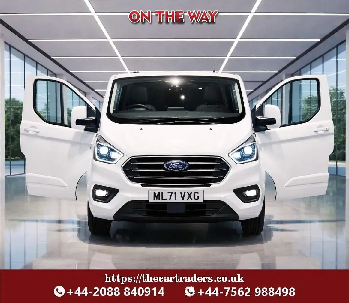 Begagnad Ford Transit Custom Limited 2021 Vit Van