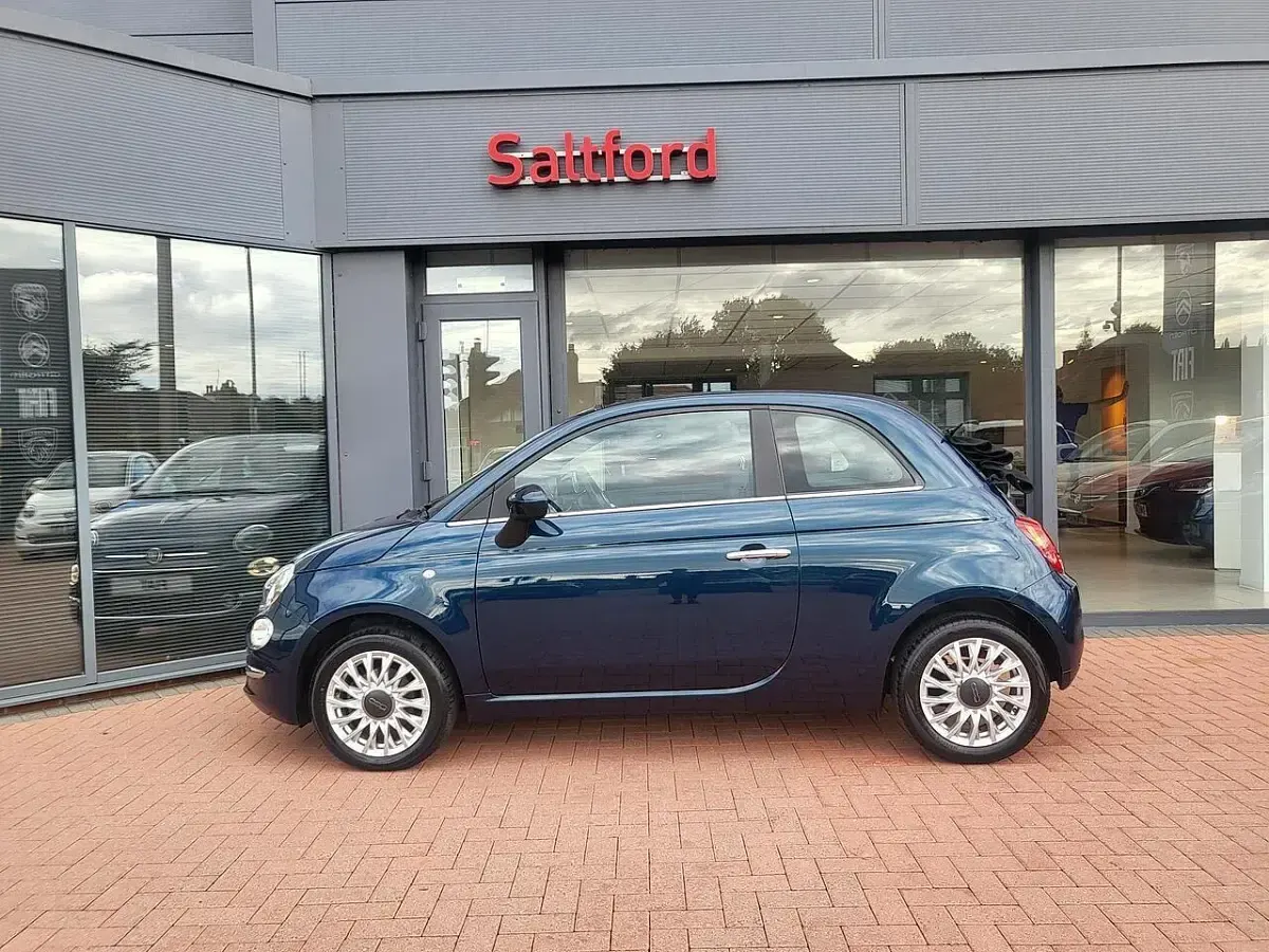 Used Fiat 500C S 70 HP (51 kW) 2023 Blue Cabriolet