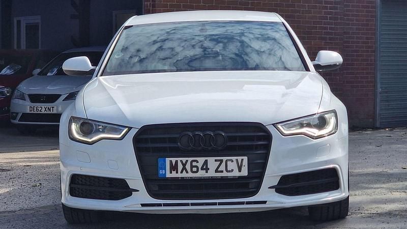 Used Audi A6 Black Edition 2014 White Sedan
