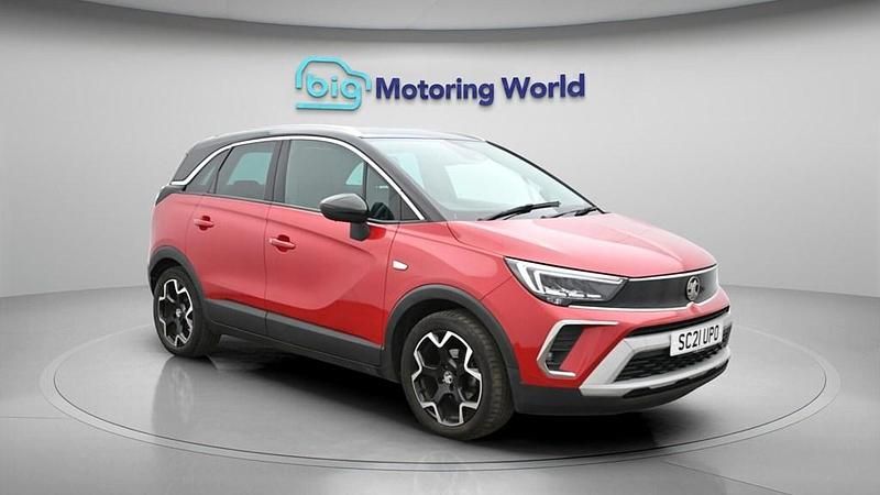 Used Vauxhall Crossland SRi 83 HP (61 kW) 2021 Red SUV