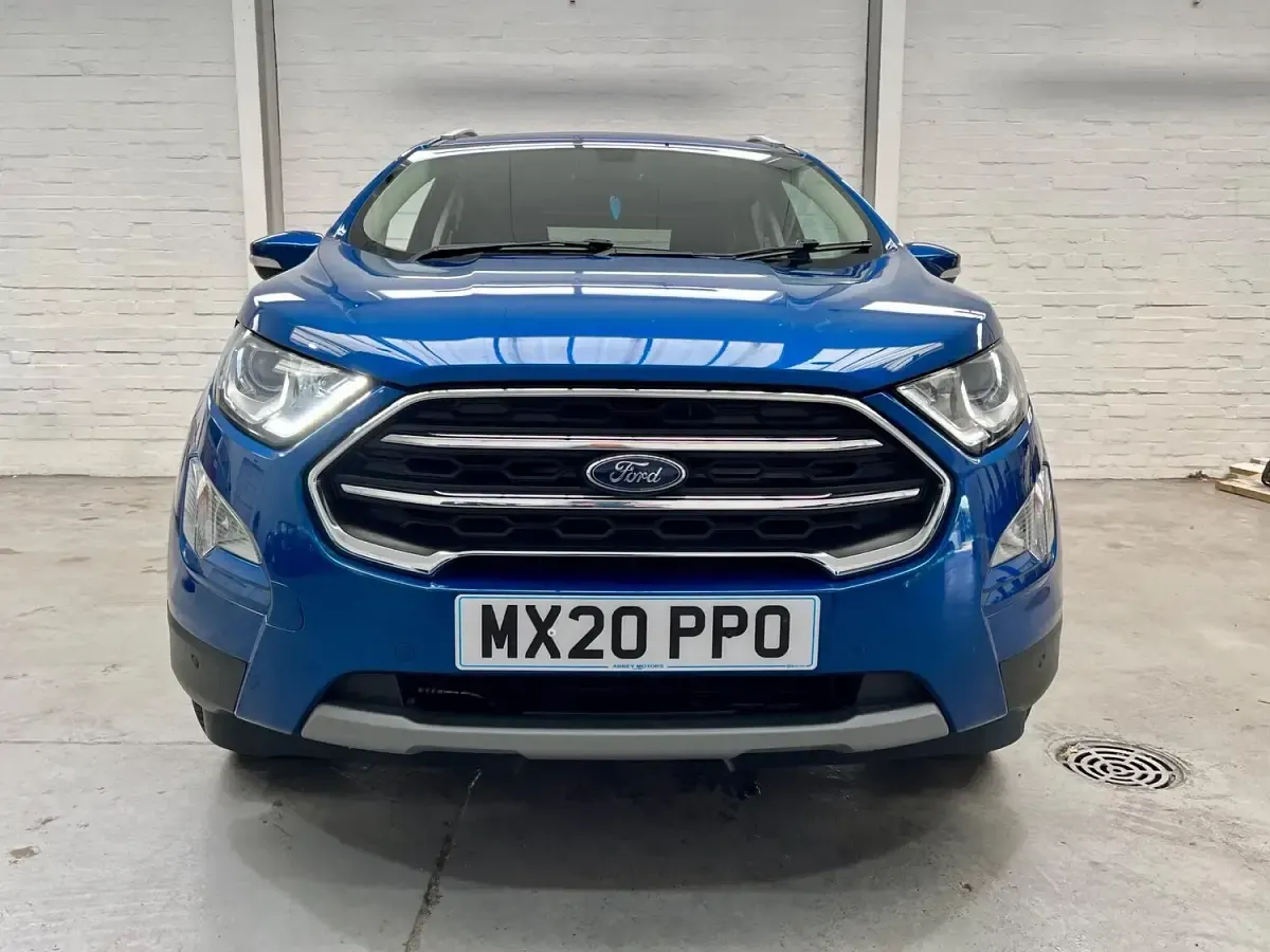 Used Ford Ecosport Titanium 125 HP (91 kW) 2020 Blue SUV