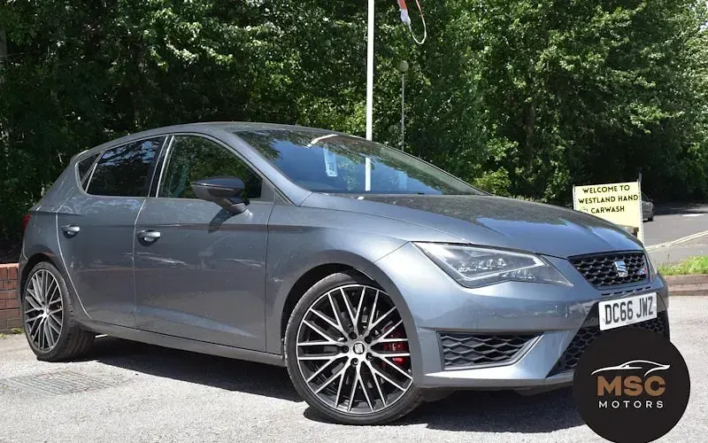 Used Seat Leon CUPRA 290 HP (213 kW) 2016 Grey Hatchback