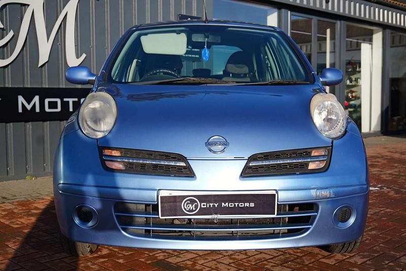 Used Nissan Micra 79 HP (58 kW) 2007 Blue Hatchback