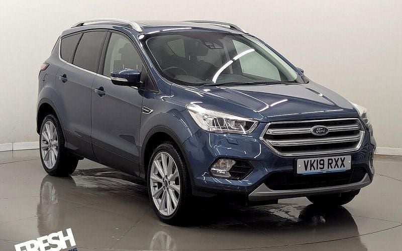 Blue Used 2019 Ford Kuga Titanium X SUV | £15,690 (Good price) - Image 1/4