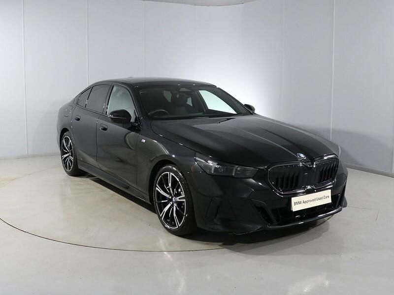 Black Used 2023 BMW 520 M Sport | £37,950 (Fair price) - Image 1/4