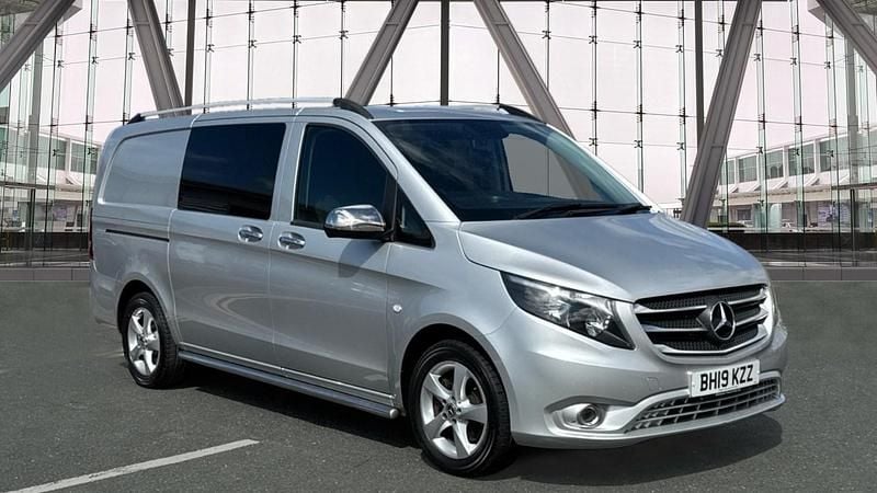 Silver Used 2019 Mercedes Vito Van | £15,995 (Super price) - Image 1/4